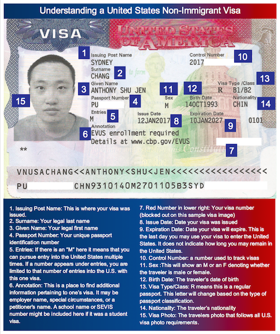 Non Immigrant Visa