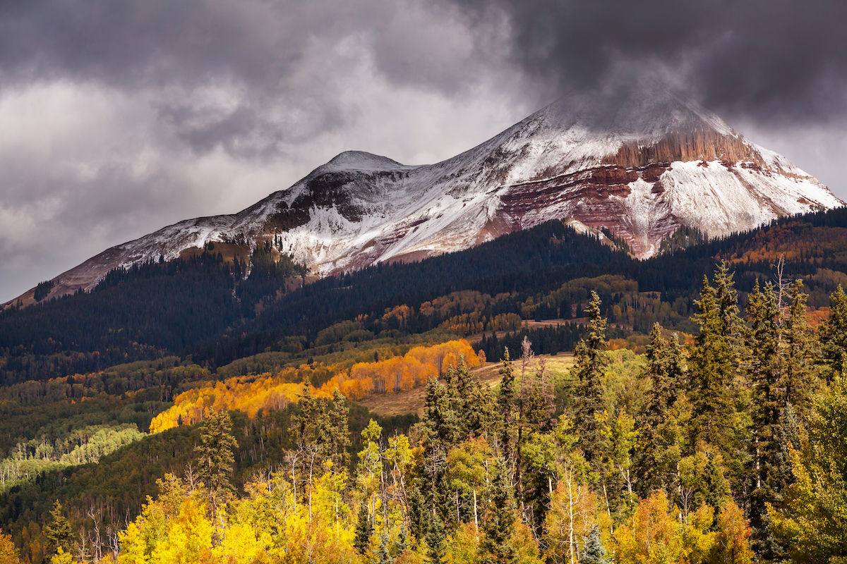 Colorado Rocky Mountains in November