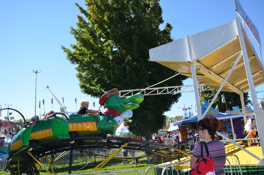 Carnival Rides at The Big E Fair