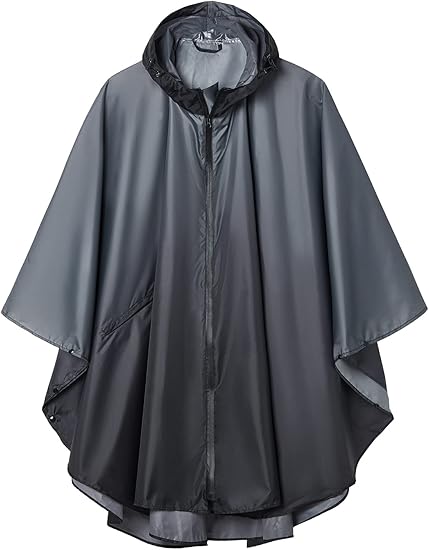 Packable Rain Poncho